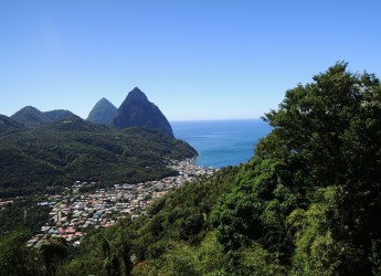 St Lucia Twin Pitons